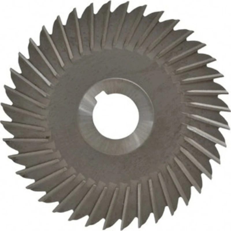 Made in USA 5 Diam x 5/32 Thick Straight Tooth Side Chip Saw 1 Arbor Hole Diam, High Speed Steel, Uncoated, 40 Teeth,...